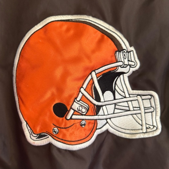 🏈  Vintage Cleveland Browns G-III NFL Puffer Coat - Picture 4 of 14
